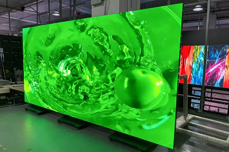All LED Posters have been connected